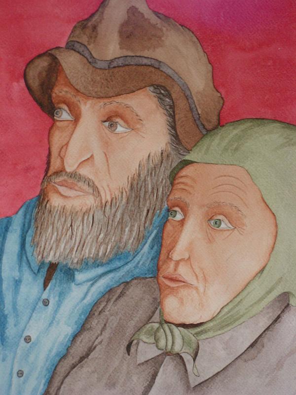 Paar, 1978, Aquarell, 21x30.jpg